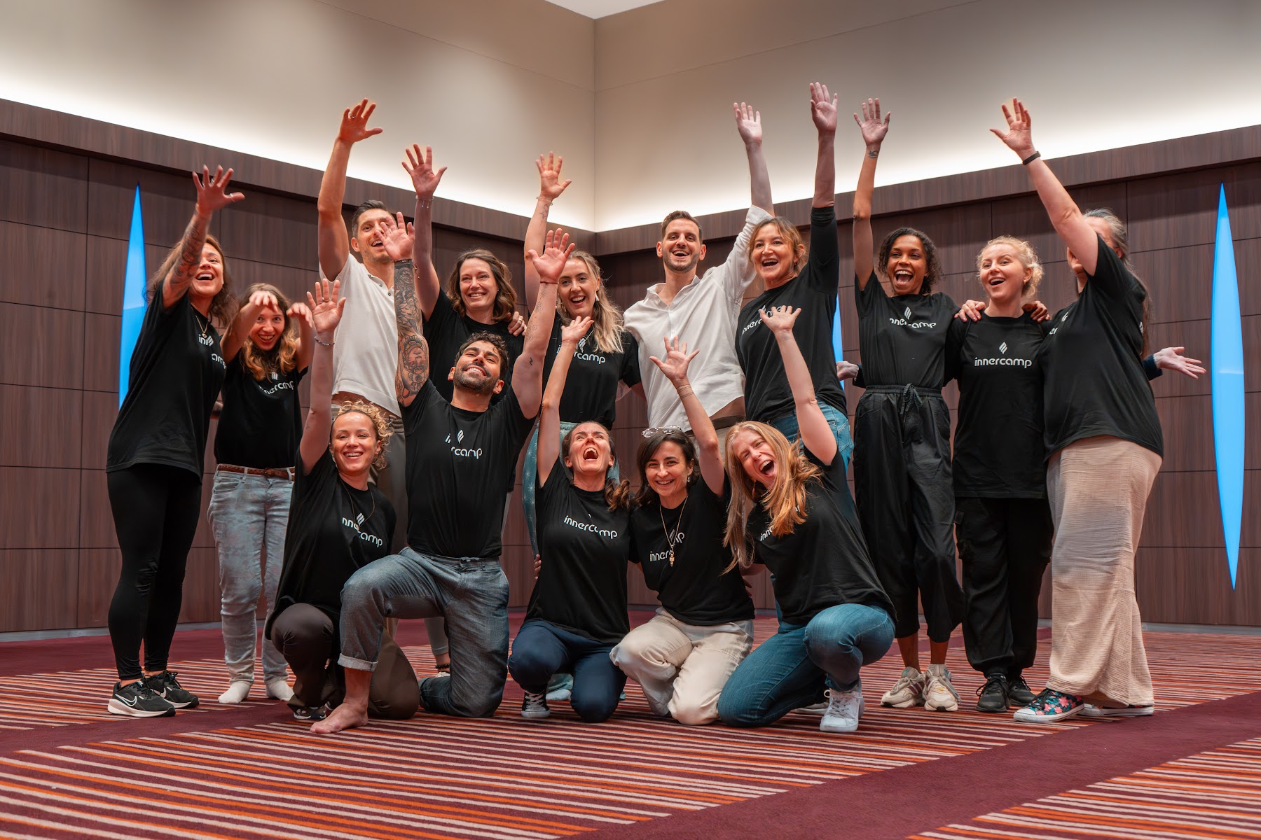 An InnerCamp group session