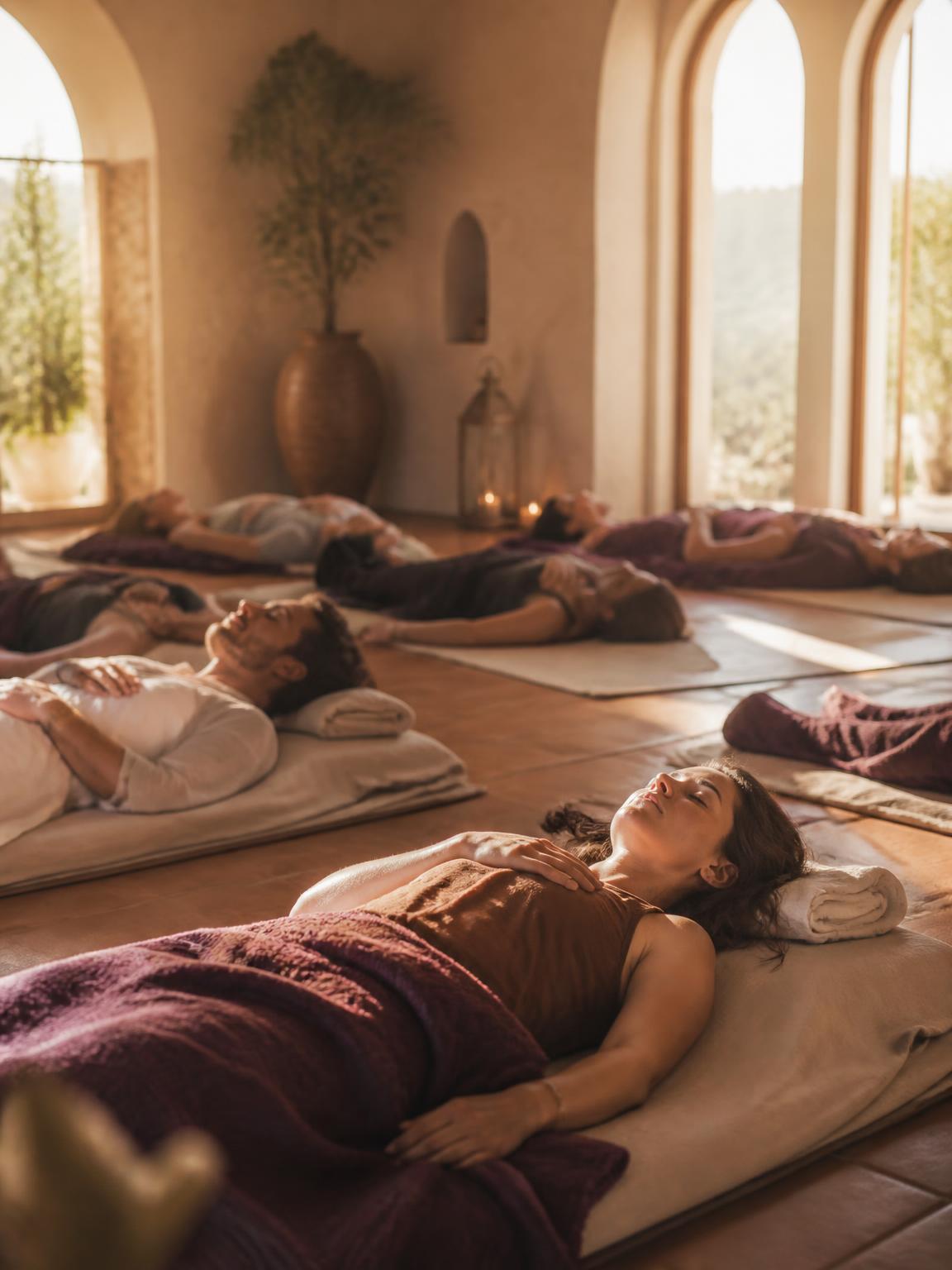 An InnerCamp group session